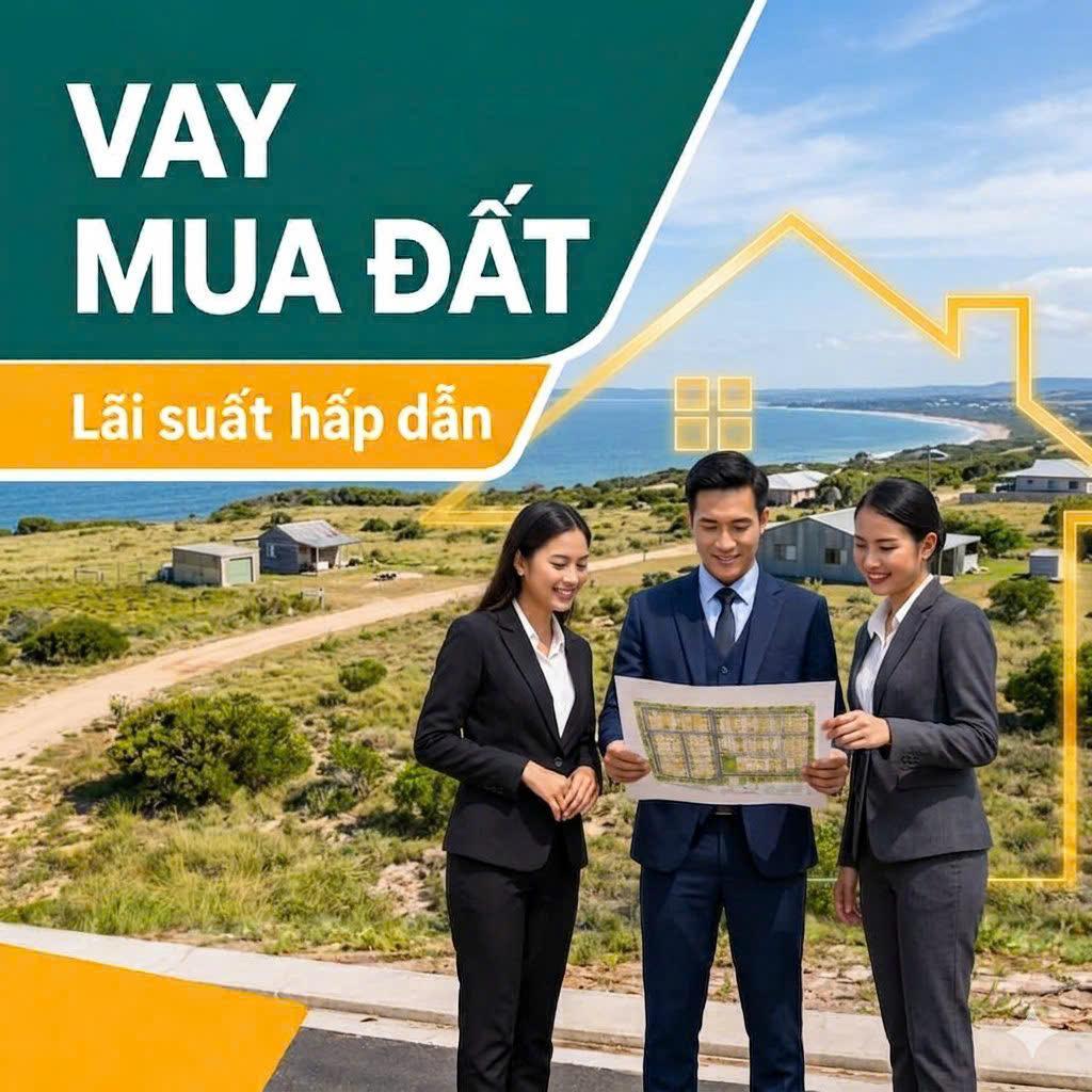 Vay mua đất