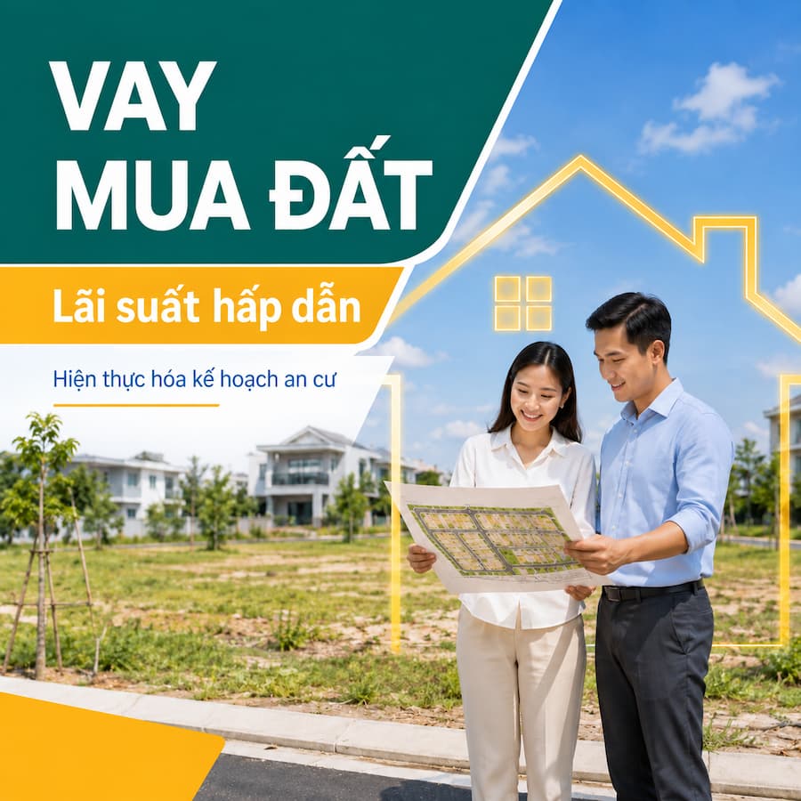 VAY MUA ĐẤT - Vay từ 500 triệu trở lên