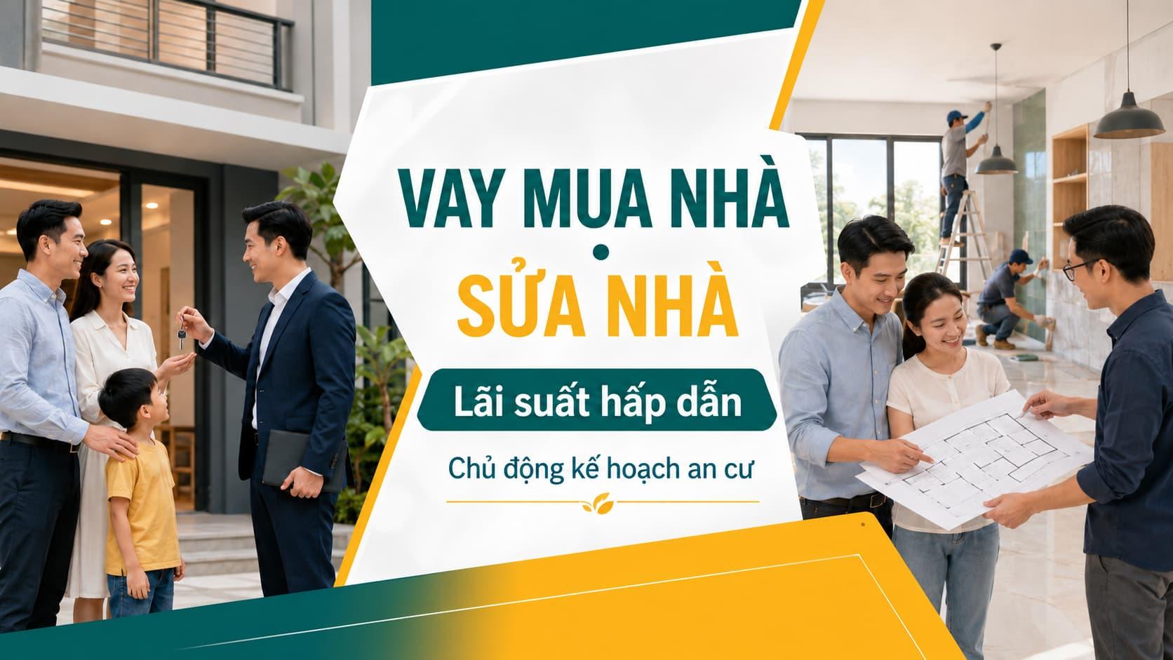 VAY MUA NHÀ - SỬA NHÀ TẠI MR.TIẾN CHUYÊN VIÊN NGÂN HÀNG