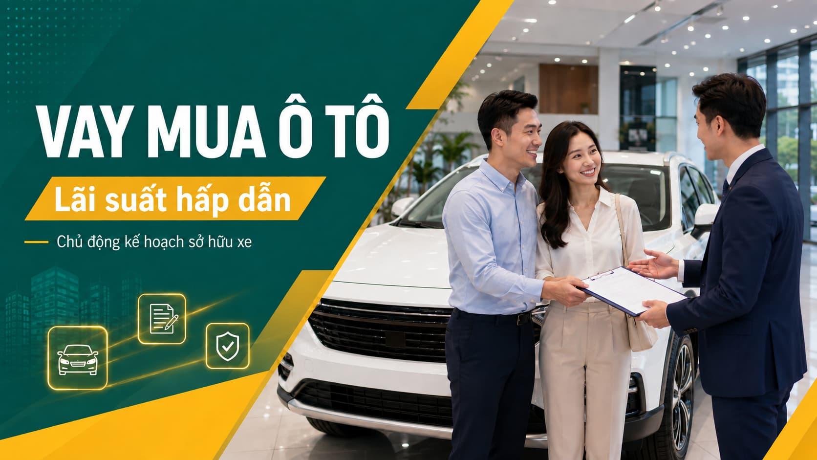 VAY MUA ÔTÔ TẠI MR.TIẾN CHUYÊN VIÊN NGÂN HÀNG